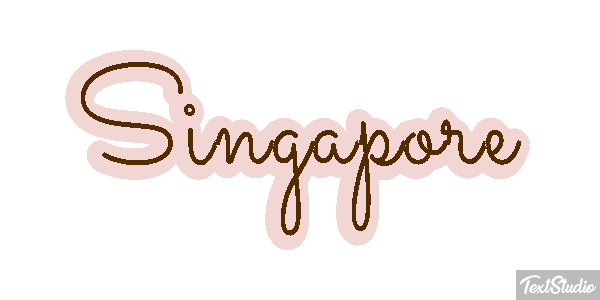 Singapore Metin efekti