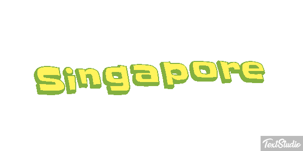 Singapore Metin efekti