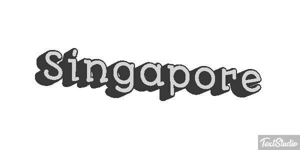 Singapore Metin efekti