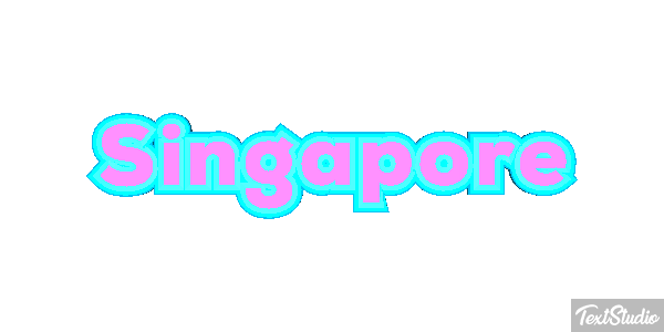 Singapore Metin efekti