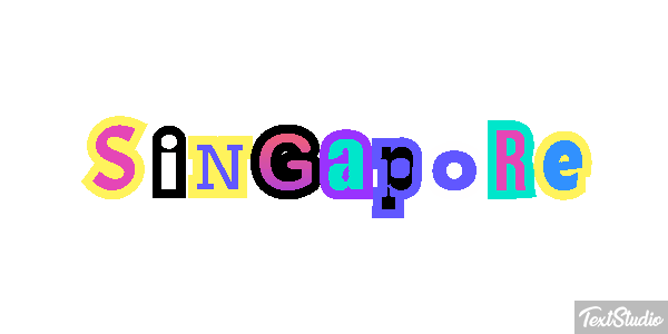 Singapore Metin efekti