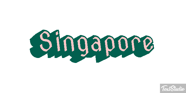 Singapore Metin efekti