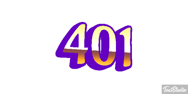 401 Effet de texte