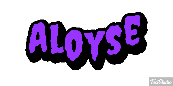 Aloyse Tekst effect