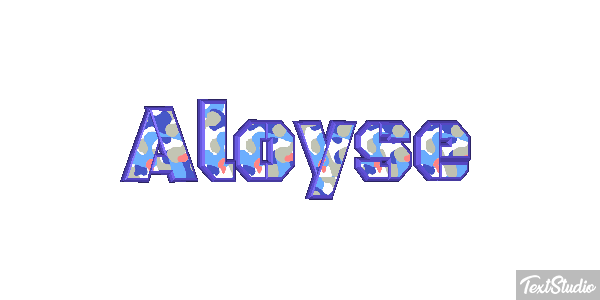 Aloyse Tekst effect