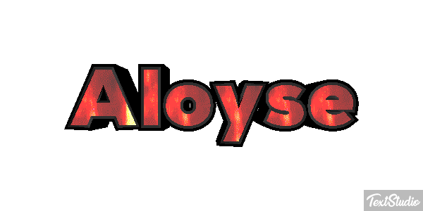 Aloyse Tekst effect
