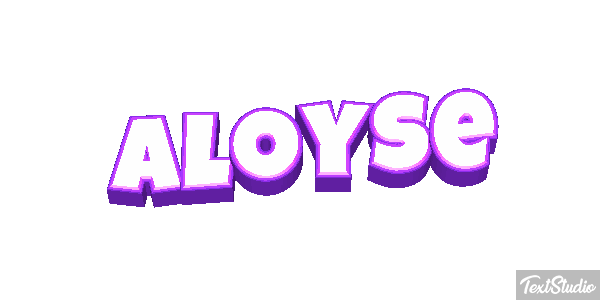 Aloyse Tekst effect