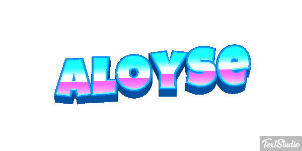 Aloyse Tekst effect