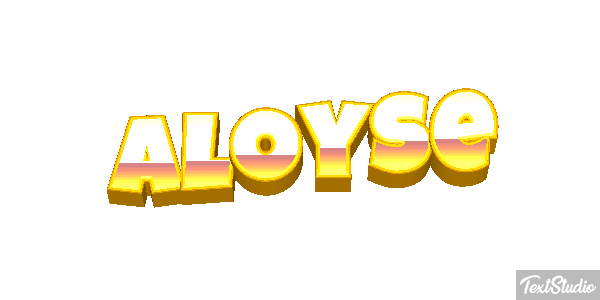 Aloyse Tekst effect