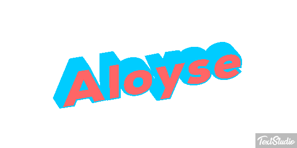 Aloyse Tekst effect