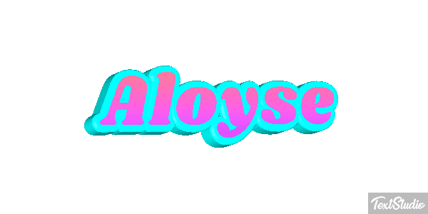 Aloyse Tekst effect