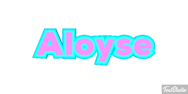 Aloyse Tekst effect