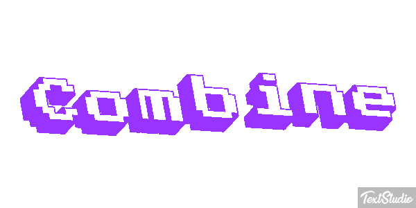 Combine Effet de texte
