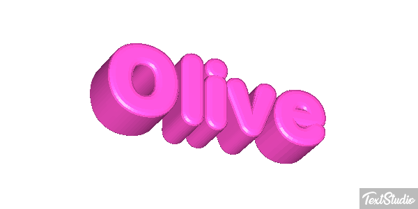 Olive Texteffekt