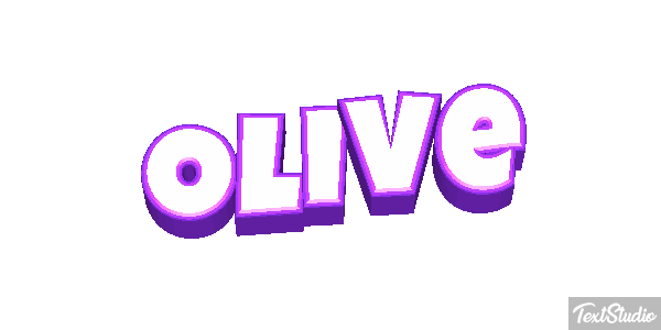 Olive Texteffekt
