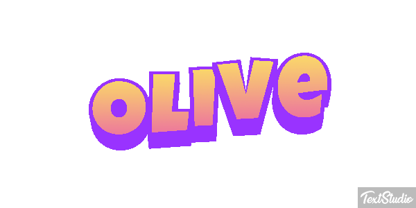 Olive Texteffekt