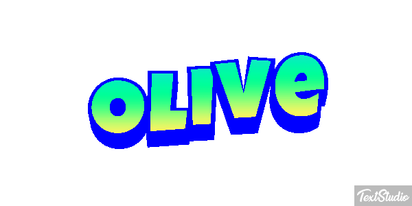 Olive Texteffekt