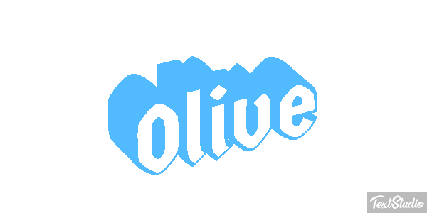 Olive Texteffekt