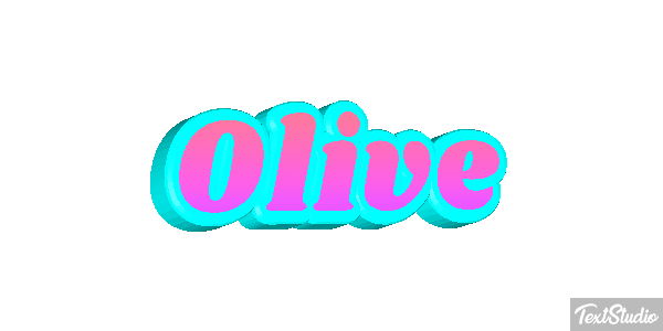 Olive Texteffekt