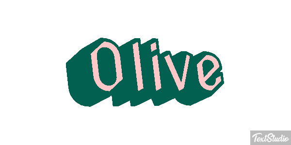 Olive Texteffekt