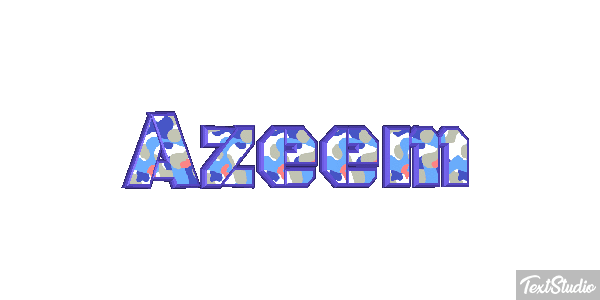 Azeem Tekst effect