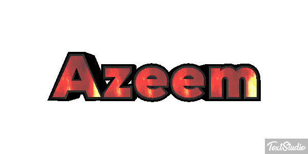 Azeem Tekst effect