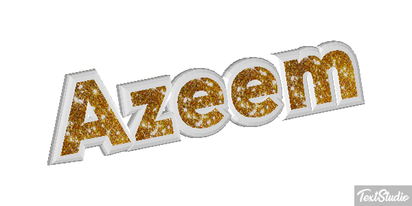 Azeem Tekst effect