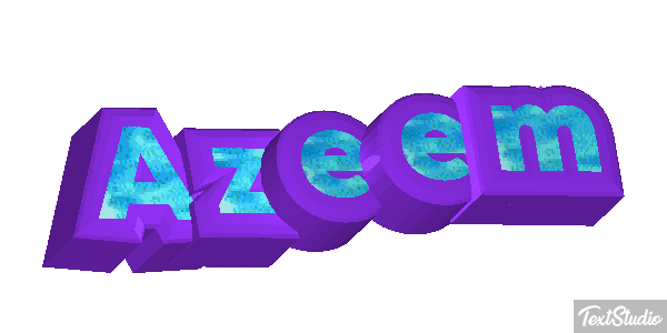 Azeem Tekst effect