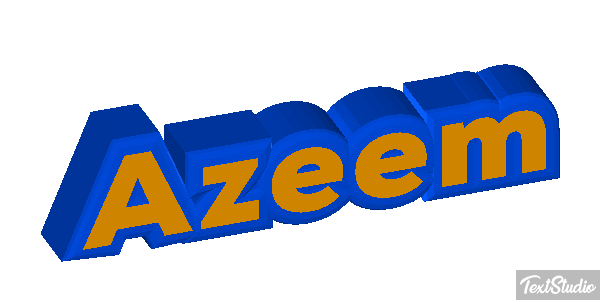 Azeem Tekst effect