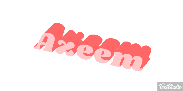 Azeem Tekst effect