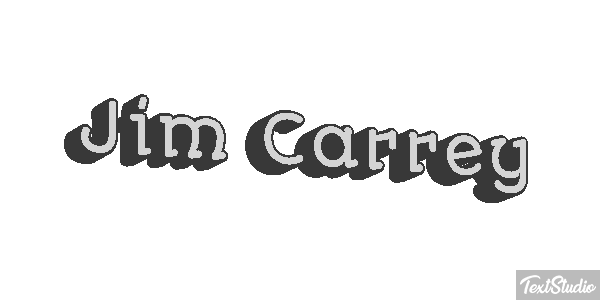 Jim Carrey Efeito do texto