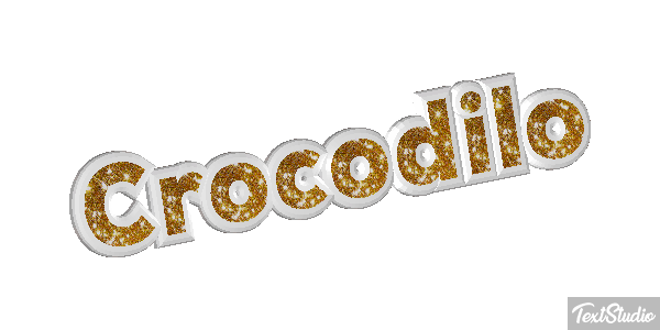 Crocodilo Effetto testo