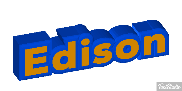 Edison Effet de texte
