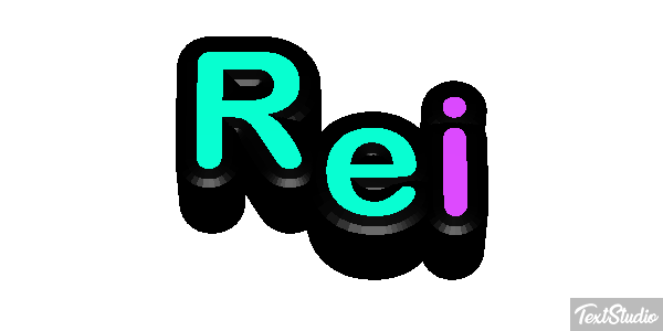 Rei Efecto de texto