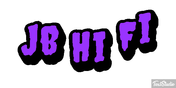 Jb Hi Fi Efeito do texto