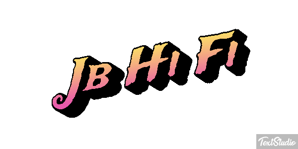 Jb Hi Fi Efeito do texto