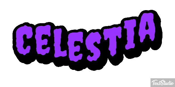 Celestia Текстовый эффект