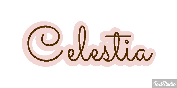 Celestia Текстовый эффект