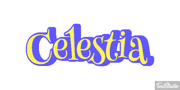 Celestia Текстовый эффект