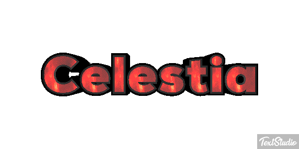 Celestia Текстовый эффект