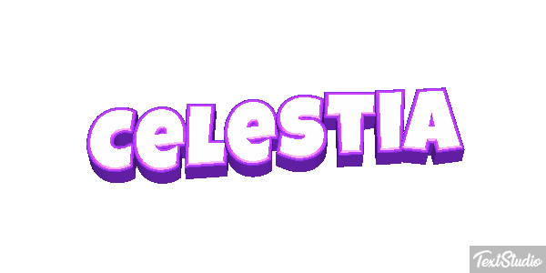 Celestia Текстовый эффект