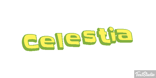 Celestia Текстовый эффект