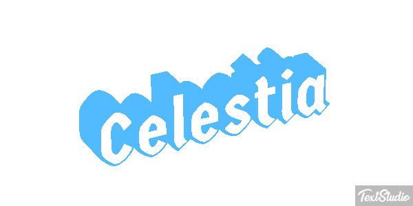 Celestia Текстовый эффект