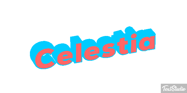 Celestia Текстовый эффект