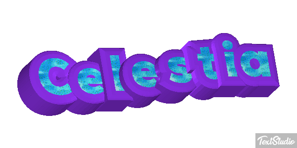 Celestia Текстовый эффект