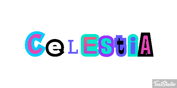 Celestia Текстовый эффект
