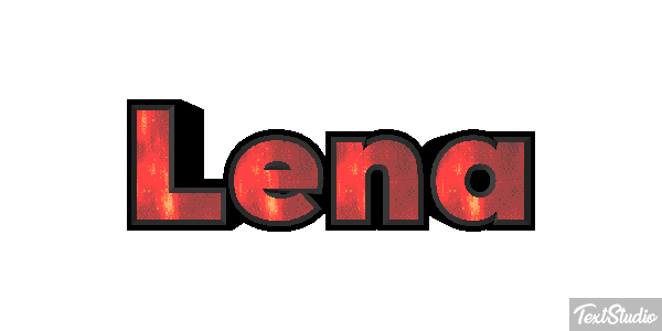 Lena Effetto testo