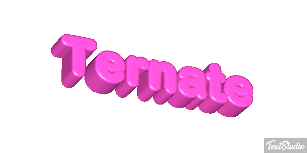 Ternate Efekt tekstowy
