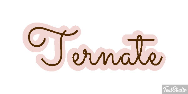 Ternate Efekt tekstowy