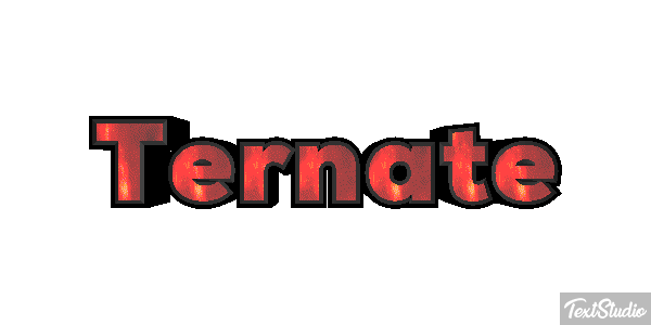 Ternate Efekt tekstowy